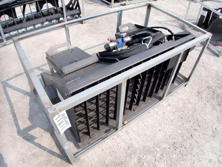 unused-greatbear-skid-steer-bucket-.4-cy-mixer-image-1