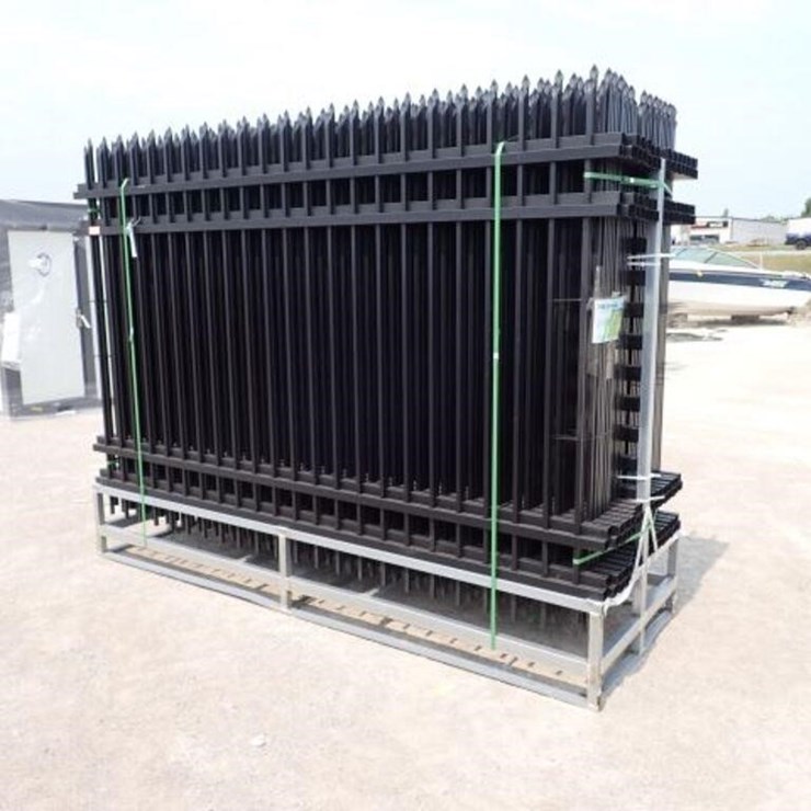 UNUSED Qty Of (30) Iron Fencing - 4 Rail