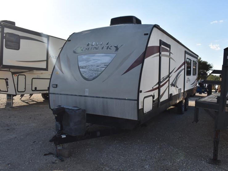 2013-hill-country-32rl-bumper-pull-travel-trailer-w/-2-slides-(vin-#-4v0tc3-image-1