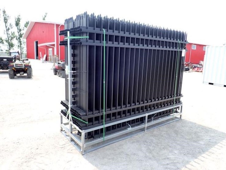 unused-qty-of-(30)-iron-fencing---4-rail-image-2