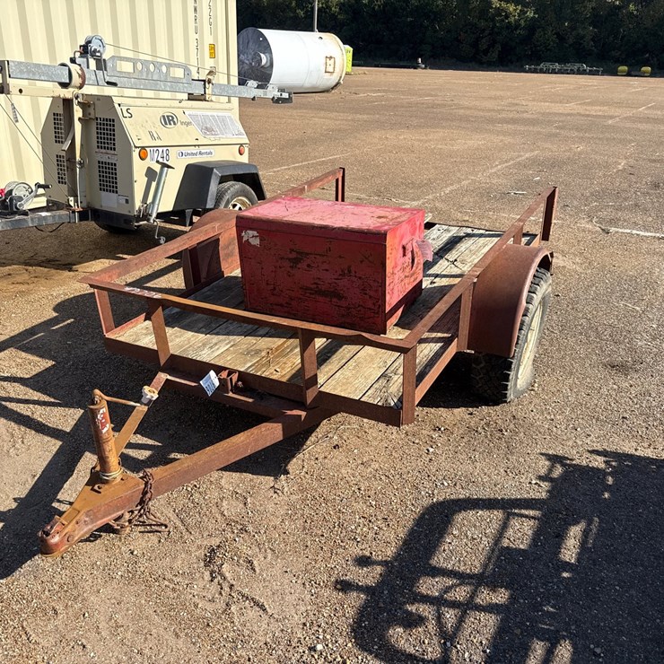 #9706 • 2 Wheel BP Trailer (Tilt Bed)
