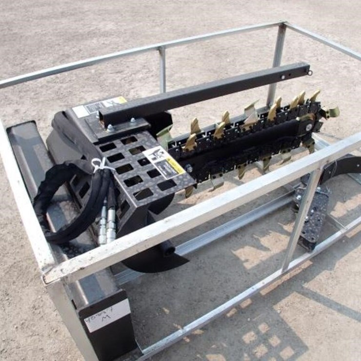 UNUSED Greatbear 5 Ft Skid Steer Trencher