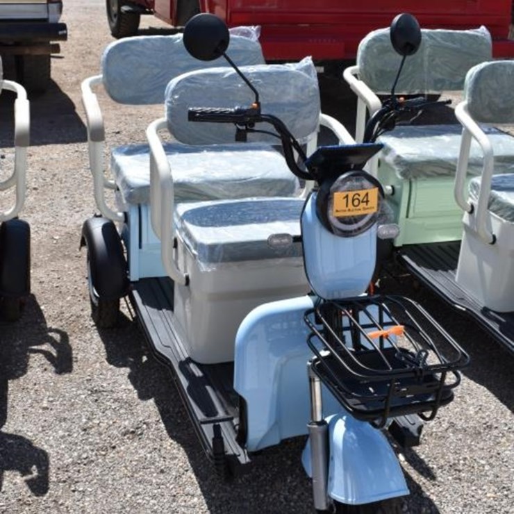 3 WHEEL ELECTRIC CART (SERIAL # LQXH202605JS01744) (K)