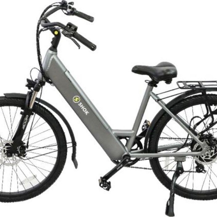 UNUSED SHOK Nova Argent Step Through City Ebike