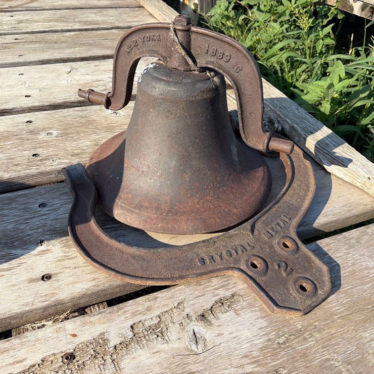 Antique Bell & Bracket
