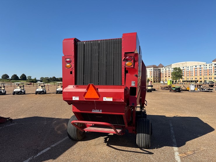 #9641-•-case-rbx463-round-baler-w/-net-wrap-image-4