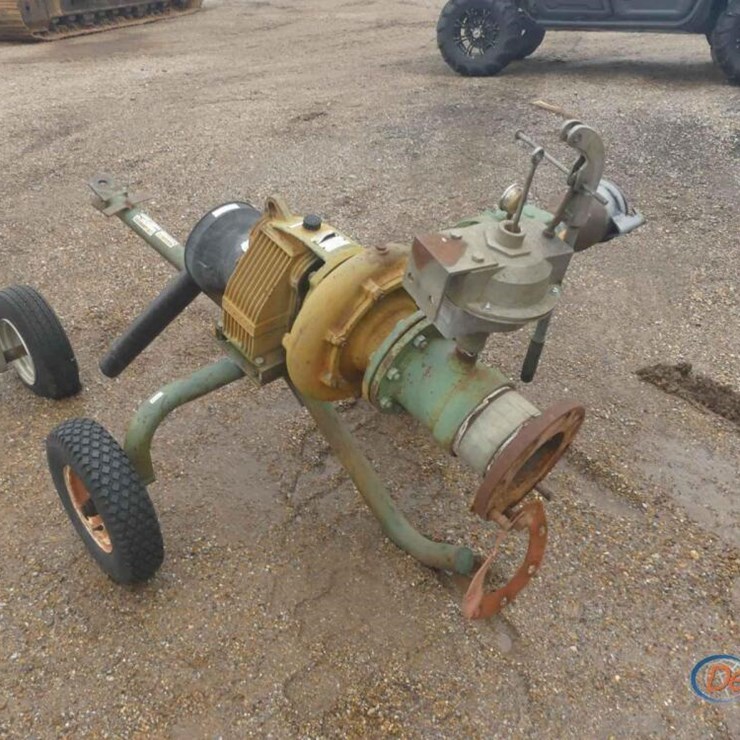 CAPRARI PUMPING UNIT, S/N 1417941: PTO-DRIVEN, 6" PIPE, MODEL MEC-DS03/100A