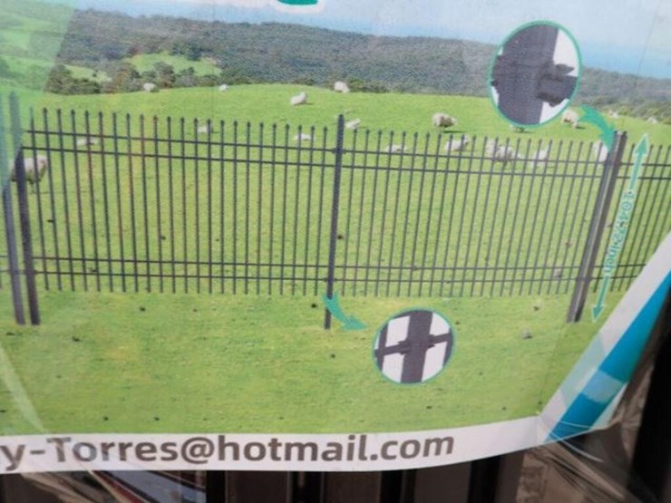 unused-qty-of-(30)-iron-fencing---4-rail-image-6