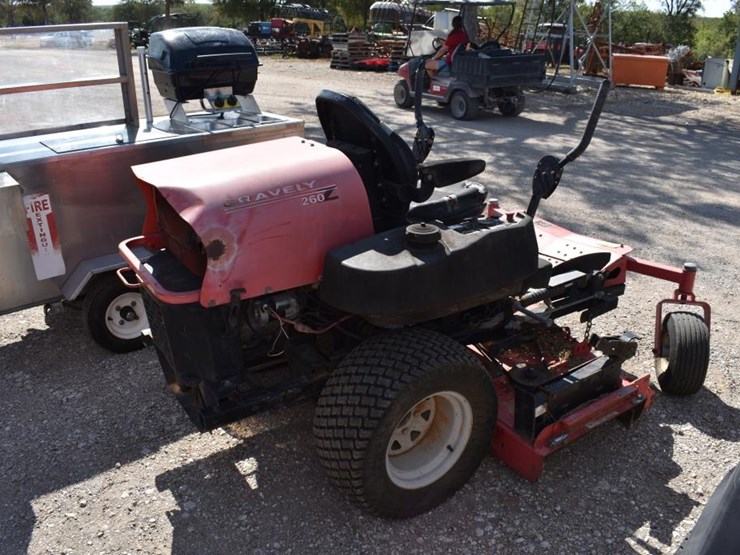 gravely-260-zero-turn-mower-(serial-#-000106)-(showing-appx-532-hours,-up-t-image-3