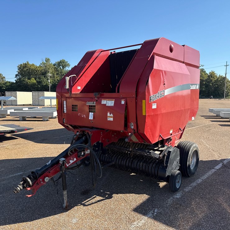#9641 • Case RBX463 Round Baler w/ Net Wrap