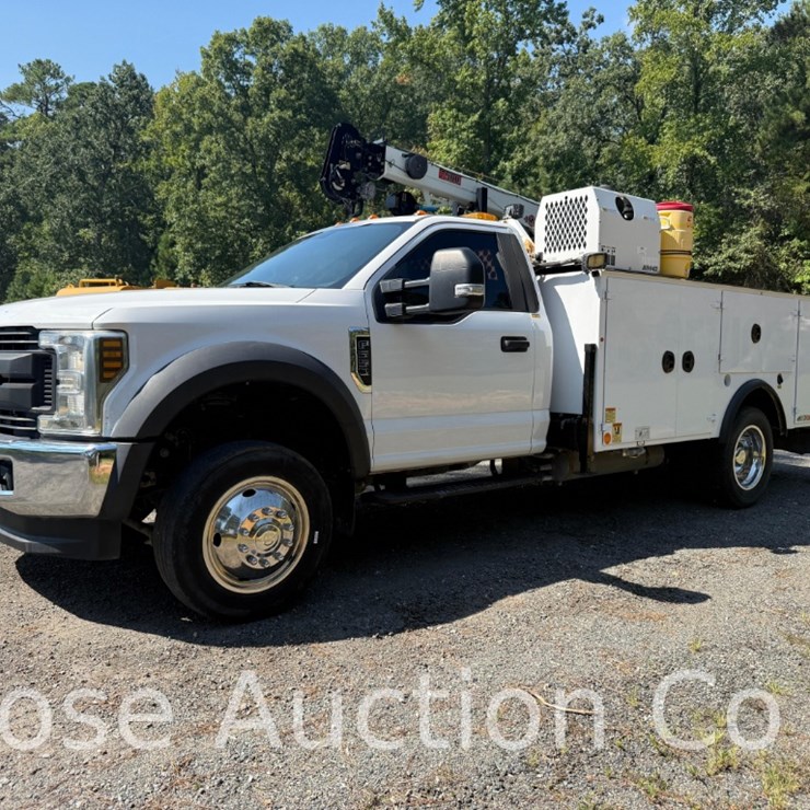 2019 Ford F550 4X4 Mechanics Truck IMT 11ft body 7,500 Crane (New Kent, VA)