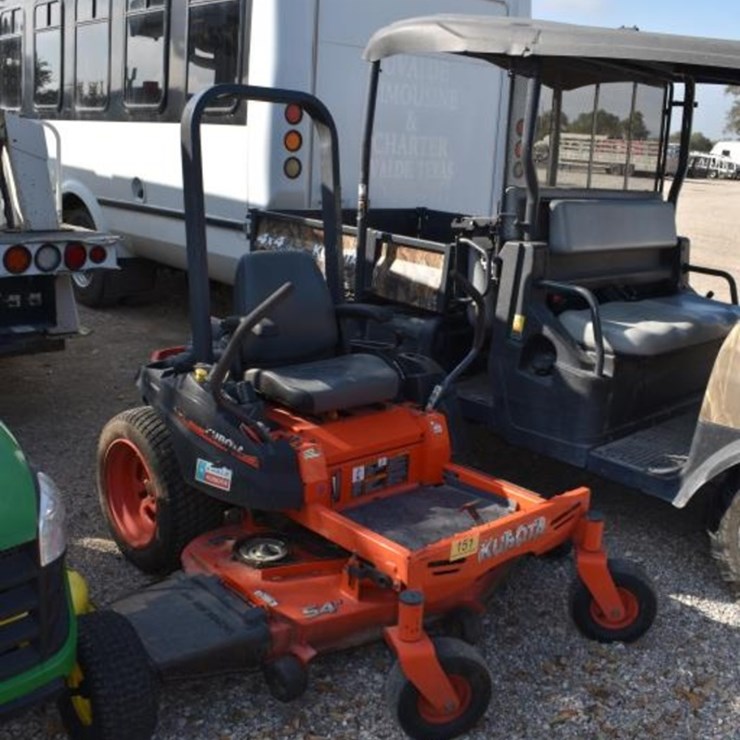 KUBOTA ZERO TURN MOWER (SERIAL # 14137) (SHOWING APPX 280 HOURS, UP TO THE