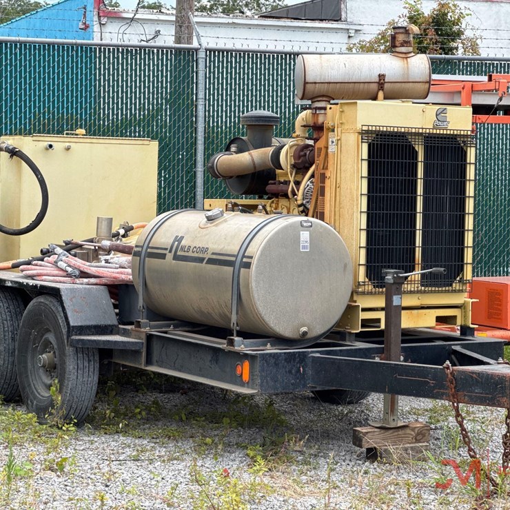 NLB CORP. 40235DG TRAILER MOUNTED WATER BLASTER