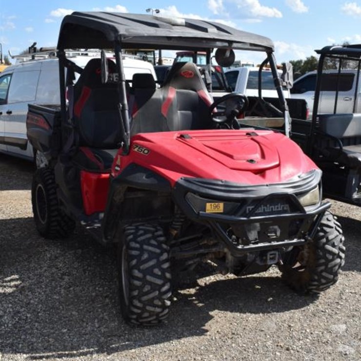 MAHINDRA RETREIVER 750 (VIN # A7MS1S2R0JB008890) (SHOWING APPX 1,283 HOURS