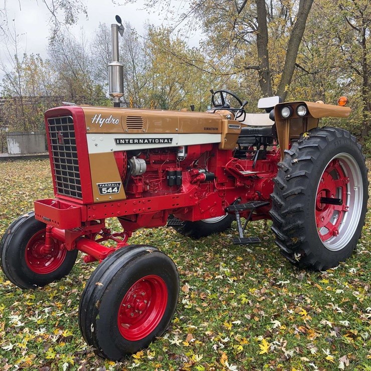1970 Farmall 544 Hydro Diesel Row Crop Golden Demonstrator