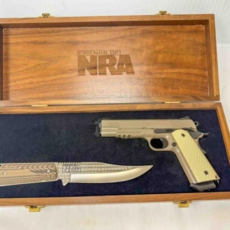 Kimber Dessert Warrior (NRA) 45ACP Pistol