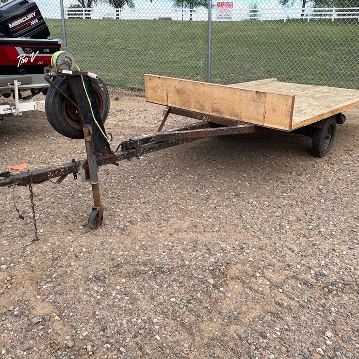 #1314 • Homemade Utility Trailer (No Title) **Sells Bill of Sale**