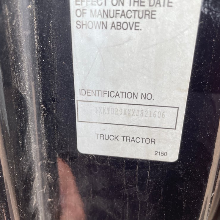 1999 KENWORTH T2000