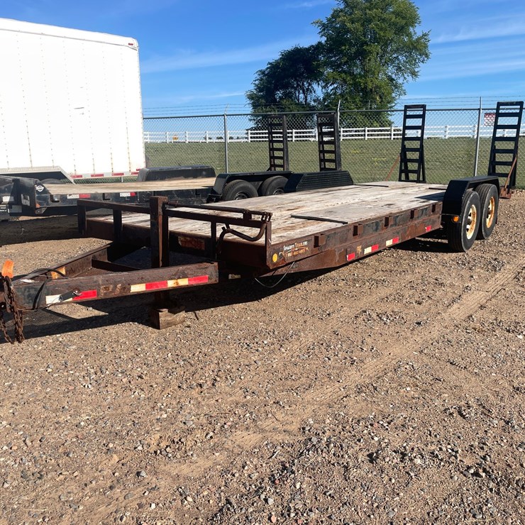 #1313 • 2012 PJTR Flatbed Trailer (Has MN Title)