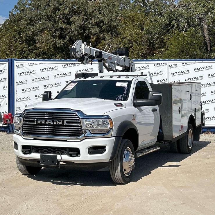 2023 Ram 5500 4x4 Summit 6620 6,000lb. Crane Mechanics Truck