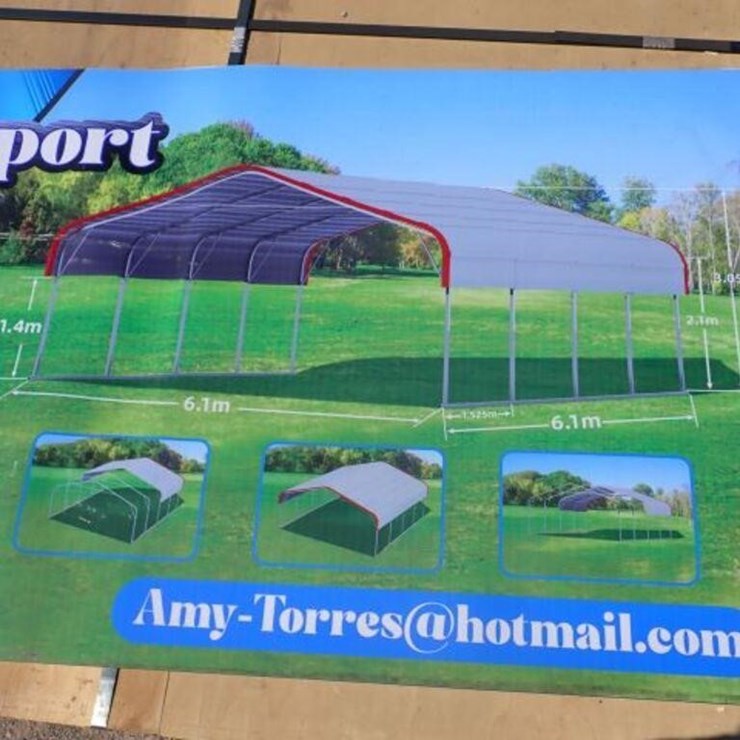 UNUSED Gold Mountain Classic Steel Carport