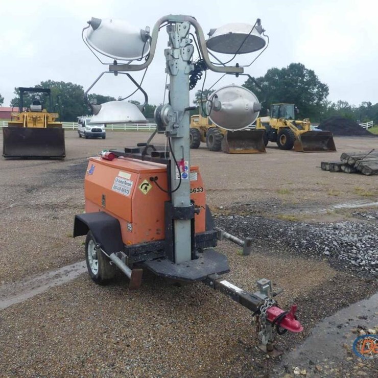 2017 WANCO TOWABLE LIGHT TOWER, S/N 5F13D1119H1005703: 2596 HRS