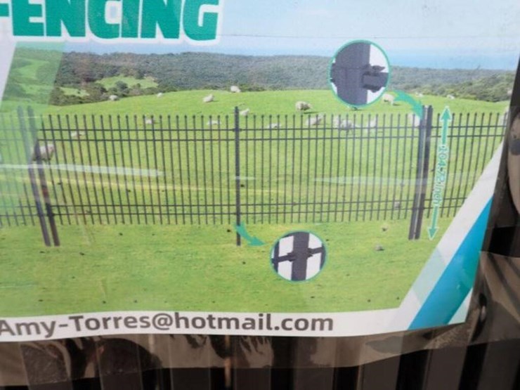 unused-qty-of-(30)-iron-fencing---4-rail-image-6