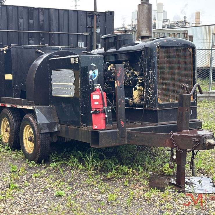 AMERICAN WBD200N TRAILER MOUNTED WATER BLASTER