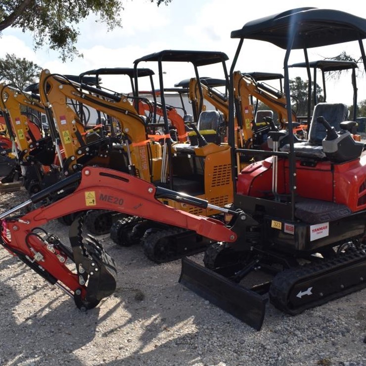ME20 MINI SKID EXCAVATOR (DIESEL) (SERIAL # 06885A) (K)