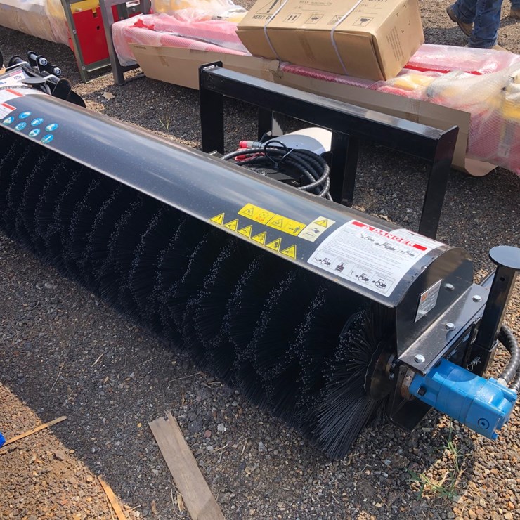 #101 • 72” SKID STEER ANGLE SWEEPER BROOM
