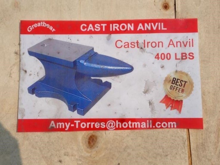 unused-greatbear-400-lb-single-horn-iron-anvil-image-1