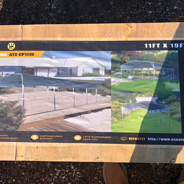 #31 • 11’ x 19’ METAL CARPORT