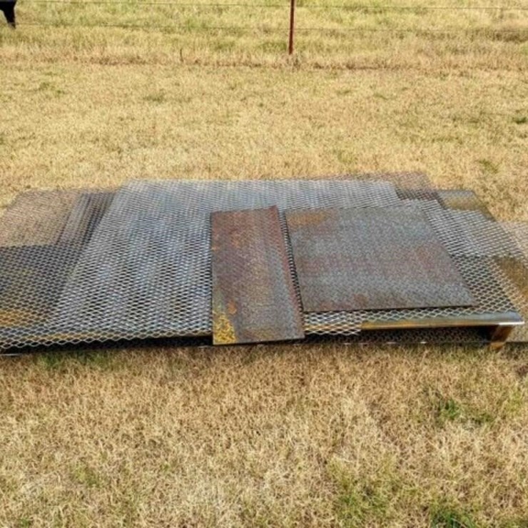 8'x4' Diamond Plate Sheet Metal - Assort of Metal