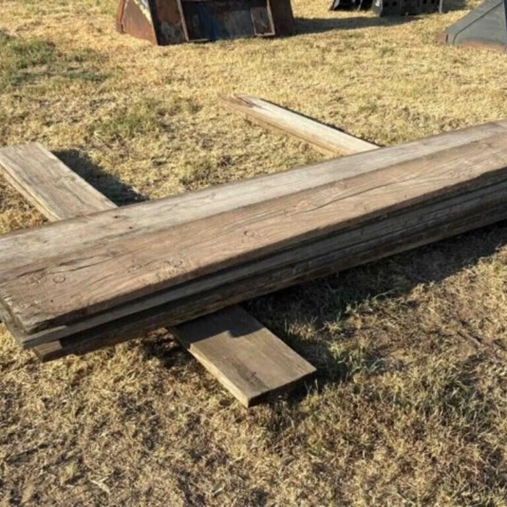 12 - 10'x11" Wood Planks "Trailer Decking"