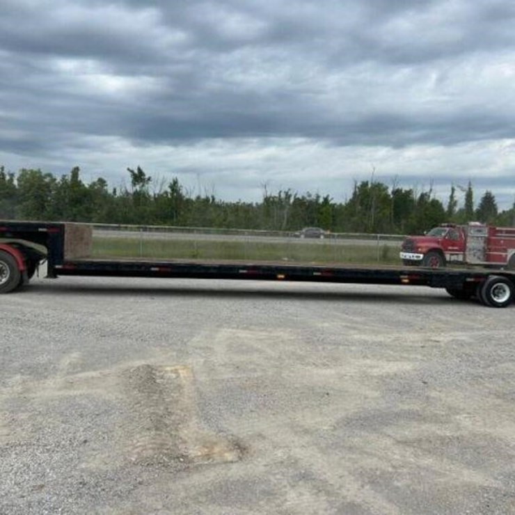 2001 Scheltema SDX-80-2A Extendable T/A Step Deck