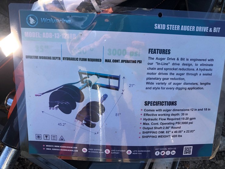#53-•-skid-steer-auger-set-w-2-bits-image-2