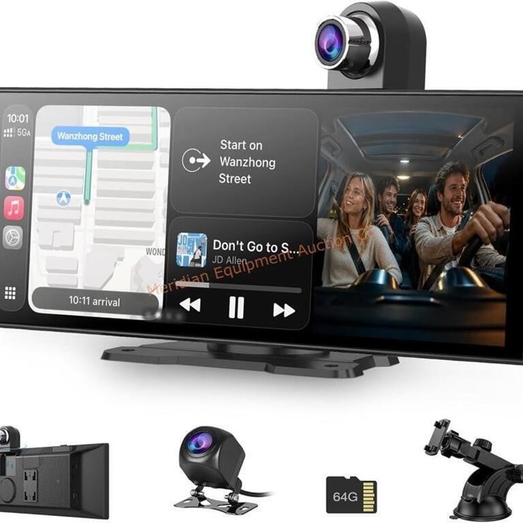 Carpuride 11.26" Wireless CarPlay Screen for Car