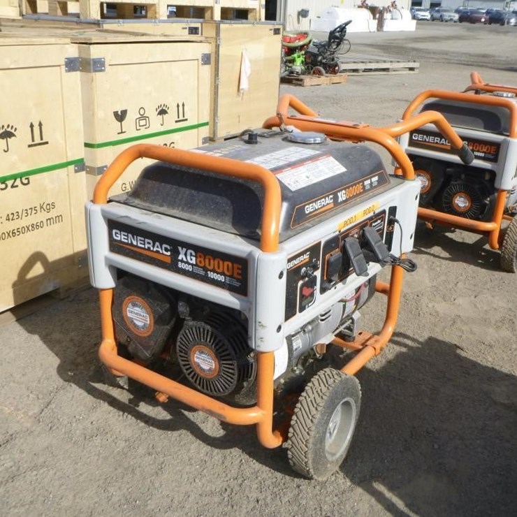 Generac XG8000E Portable Gas Generator