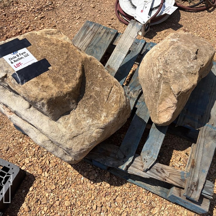 2 LANDSCAPING ROCKS