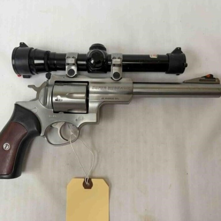 Ruger Super Redhawk Stainless 44Mag Revolver