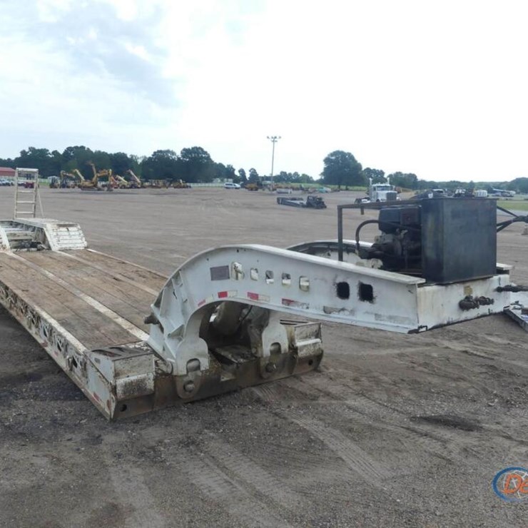 2002 KALYN SIEBERT DROP DECK TRAILER, S/N 5DDKE243921000503 50-TON, 3-AXLE
