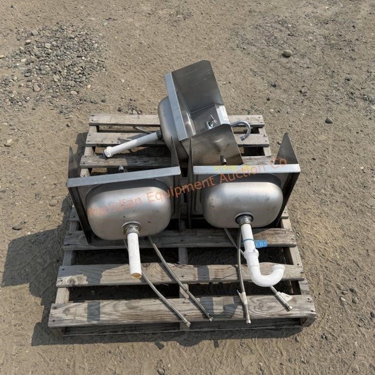 3- Steel Commercial Hand Wash Sinks