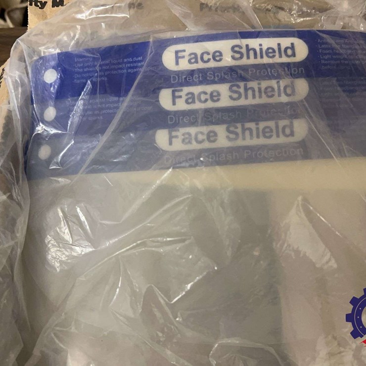 Face Shields and Clemco Perforated Outer Lens Pack