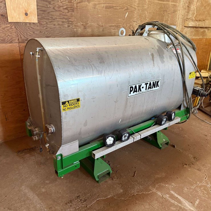 2025 PAK-TANK 300 Gallon Stainless Steel Tank