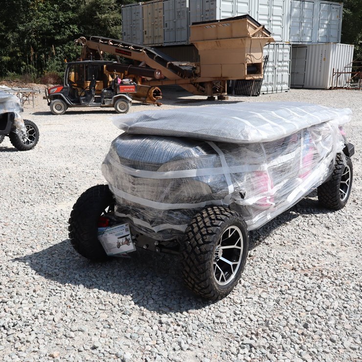 #124 • 6-SEATER ELECTRIC GOLF CART -ASSEMBLY REQUIRED