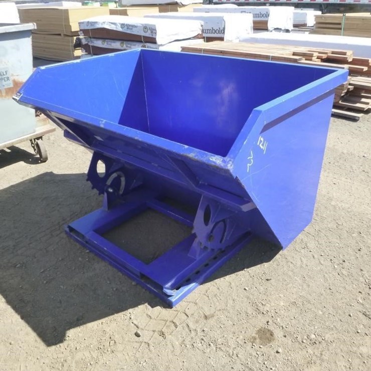 Forklift Self Dumping Hopper