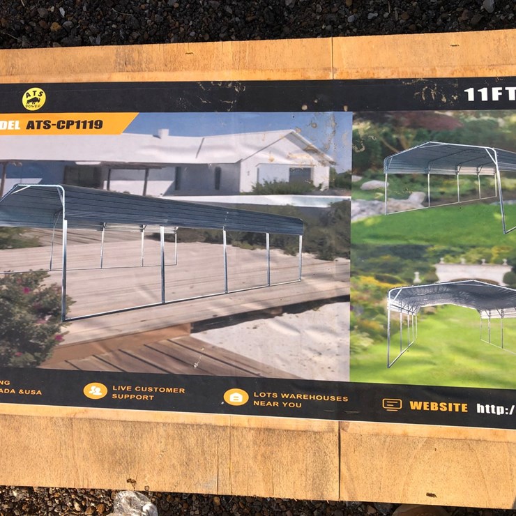#25 • 11’ x 19’ METAL CARPORT