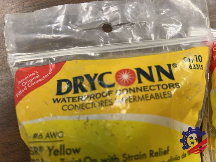 dryconn-83135-#6-awg-yellow-waterproof-wire-nuts,-2-large-boxes-image-4