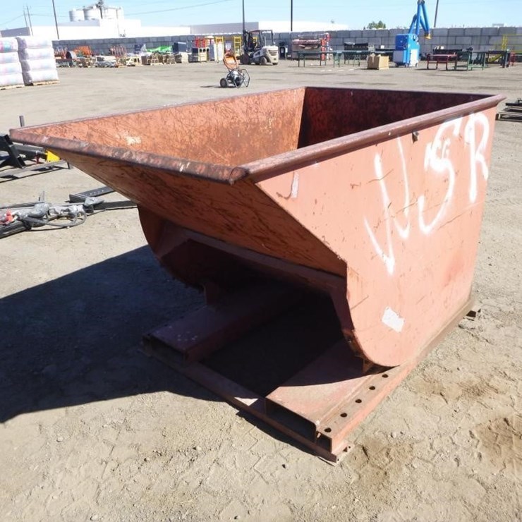Forklift Self Dumping Hopper
