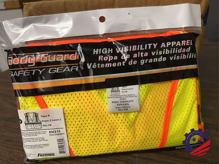 box-of-6-body-guard-hv211-high-visibility-safety-vests-s/m-image-1